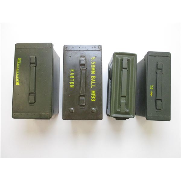 METAL AMMO TINS