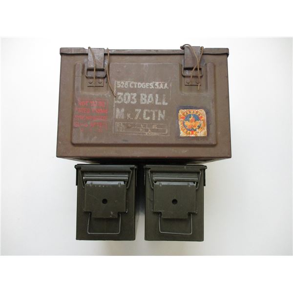 METAL AMMO TINS