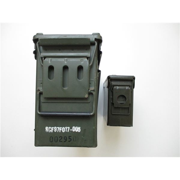 METAL AMMO TINS