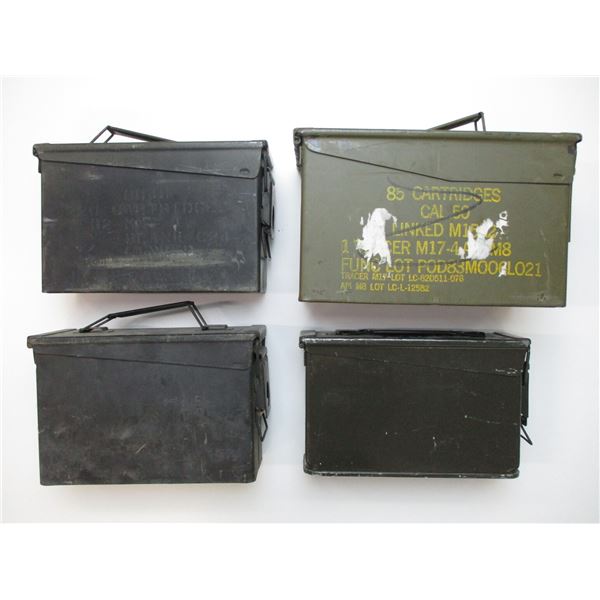 METAL AMMO TINS