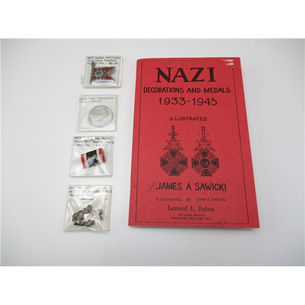 ASSORTED GERMAN MILITARIA