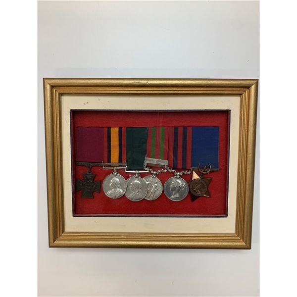 BRITISH MEDALS LOT WITH RIBBONS