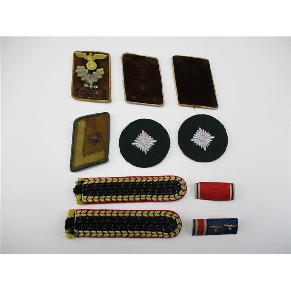 WWII GERMAN MILITARIA ETC LOT