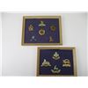 Image 1 : ASSORTED FRAMED BADGES