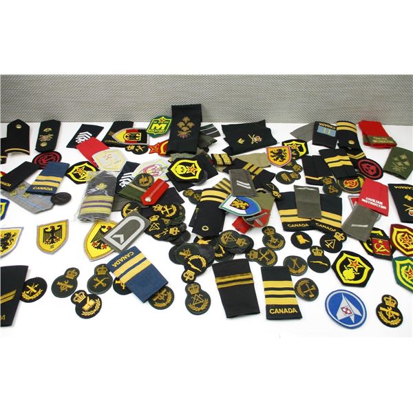 ASSORTED MILITARY BADGES