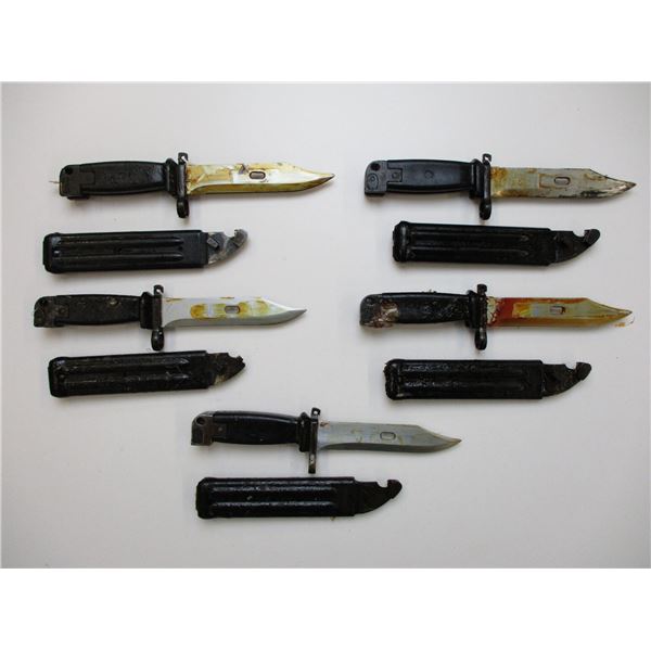 YUGOSLAVIAN AKM TYPE II BAYONET LOT