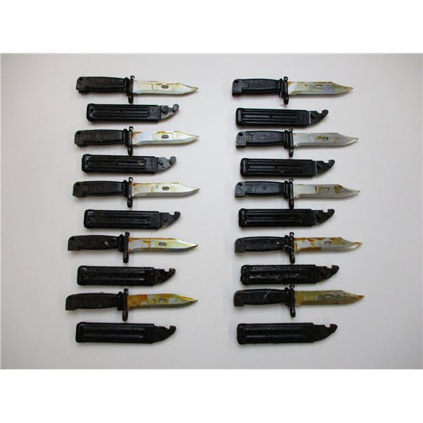 YUGOSLAVIAN AKM TYPE II BAYONET LOT