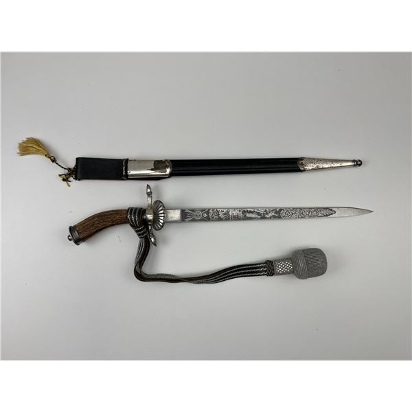 GERMAN CARL EICKHORN HUNTING DAGGER