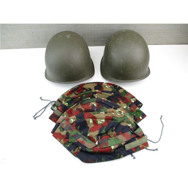 SWISS M71 MILITARY HELMETS/COVERS