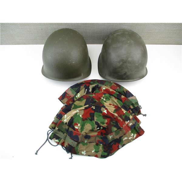 SWISS M71 MILITARY HELMETS/COVERS