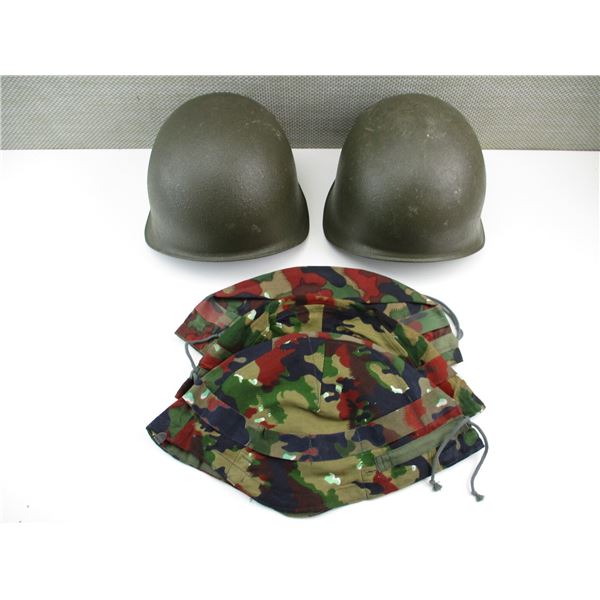 SWISS M71 MILITARY HELMETS/COVERS