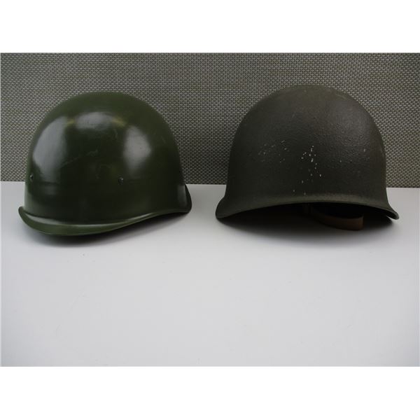 MILITARY HELMET LOT
