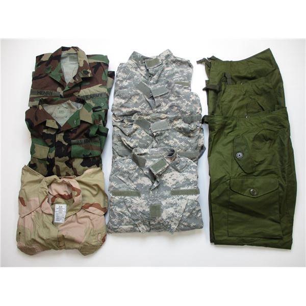 MILITARY CLOTHING LOT