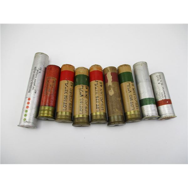 WWII SPENT FLARE CASINGS