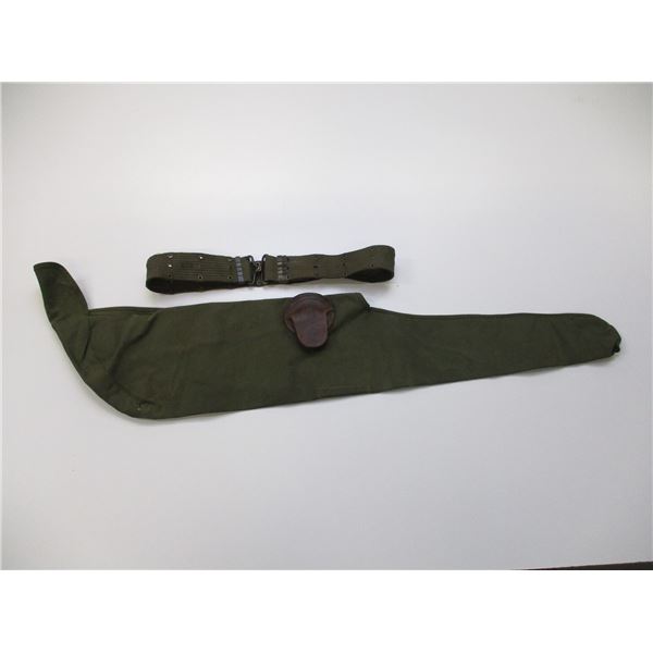 U.S. MILITARY BELT/MACHINE GUN COVER