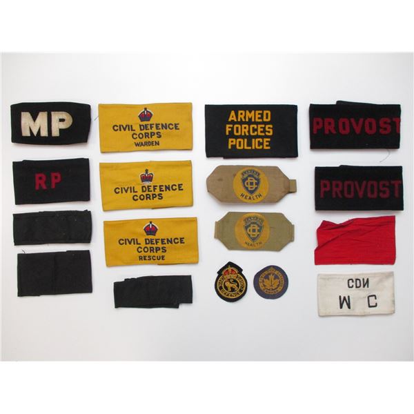 CANADIAN MILITARY ARM BANDS