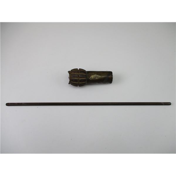 WWI INERT GRENADE + ROD LOT