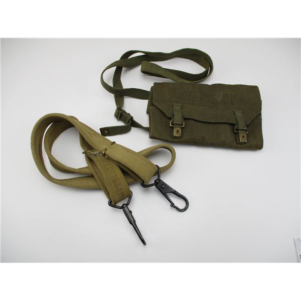 WWII BRITISH BREN LMG SLING/POUCH LOT