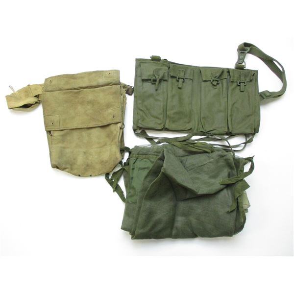 ASSORTED MILITARY POUCH ETC LOT