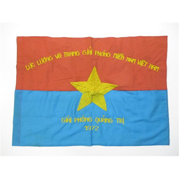 1972 VIET CONG BATTLE FLAG