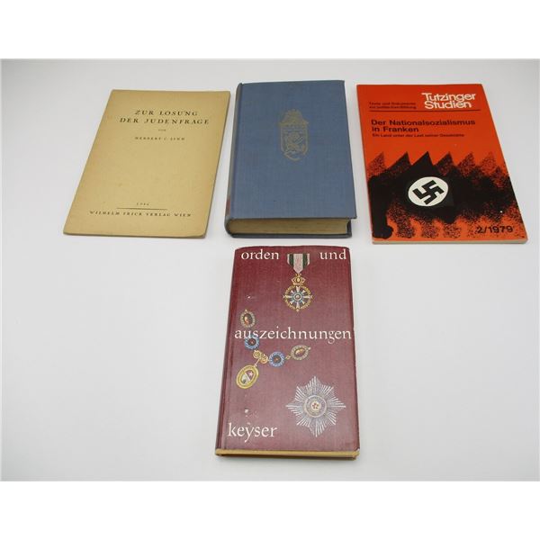 ASSORTED GERMAN BOOKS