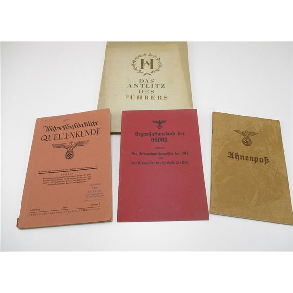 WWII GERMAN ARMY BOOKS ETC.
