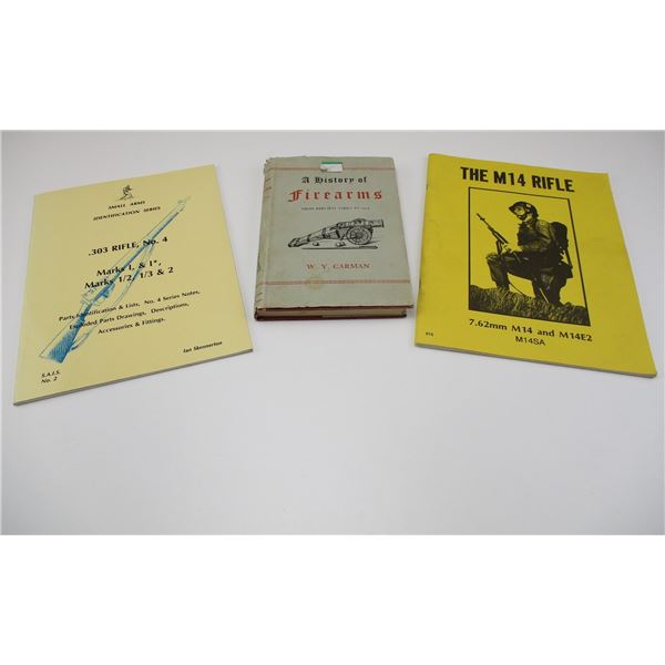 ASSORTED FIREARMS BOOK LOT