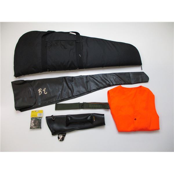 SOFT RIFLE CASE ETC LOT