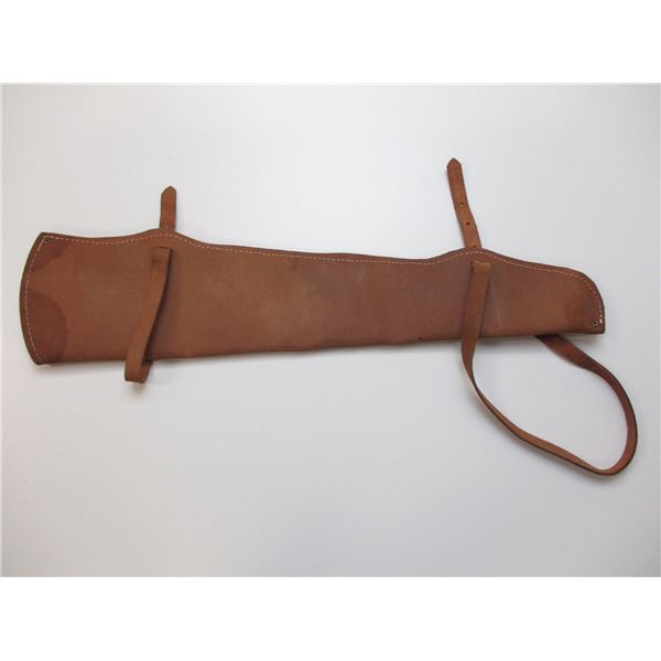 LEATHER RIFLE SCABBARD