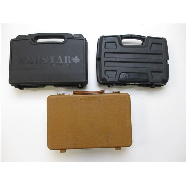 HARD PISTOL CASE LOT