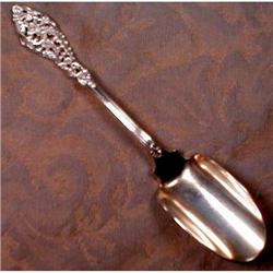 TRIANON Pierced STERLING Cheese SCOOP -ANTIQUE-#2251636