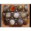 Image 1 : Gaudy AGATE HUGE Primitive Gothic Bracelet #2251931