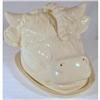 Image 1 : Bull Head Cheese Dish. Not Old Pottery #2252294