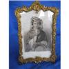 Image 1 : Ornate FRENCH style  BRASS Frame ANTIQUE #2276790
