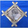 Image 1 : Brass Victorian  Diamond  Shaped  Picture Frame#2276791