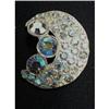 Image 1 : LOVELY IRIDESCENT RHINESTONE BROOCH #2276835