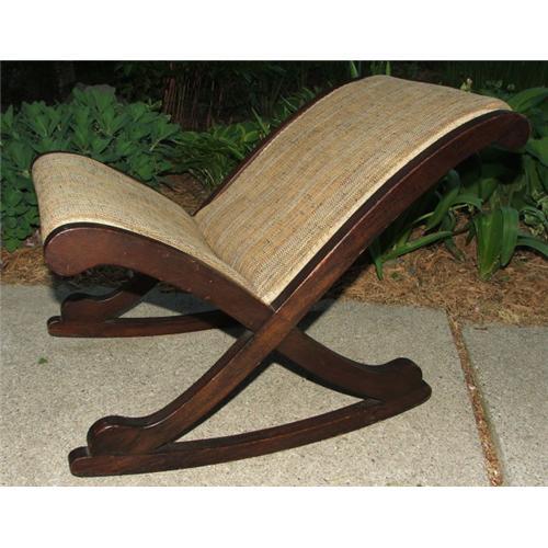 childs upholstered rocking chair
