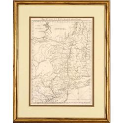 Antique Map Hudson River Gentlemans Mag 1778 #2298321