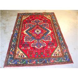 persian rug, 100% wool ,hamadan #2298329