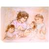 Image 1 : Marilyn & Children  lithograph by Edna HIbel #2298584