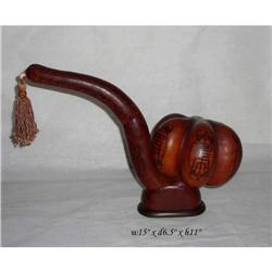 Chinese Art Bottle Gourd Ru-yi Display  #2299081