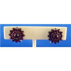 Pair of Antique Garnet Earrings #2299209