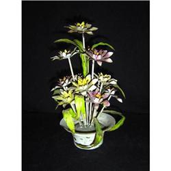 Tole Flowers in Pink, Yellow, and Green #2299218