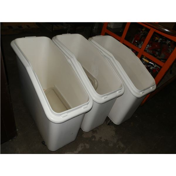 3 Food Safe Bins