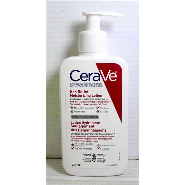 CERA VE ITCH RELEIF MOISTURIZING LOTION 237ML EA.