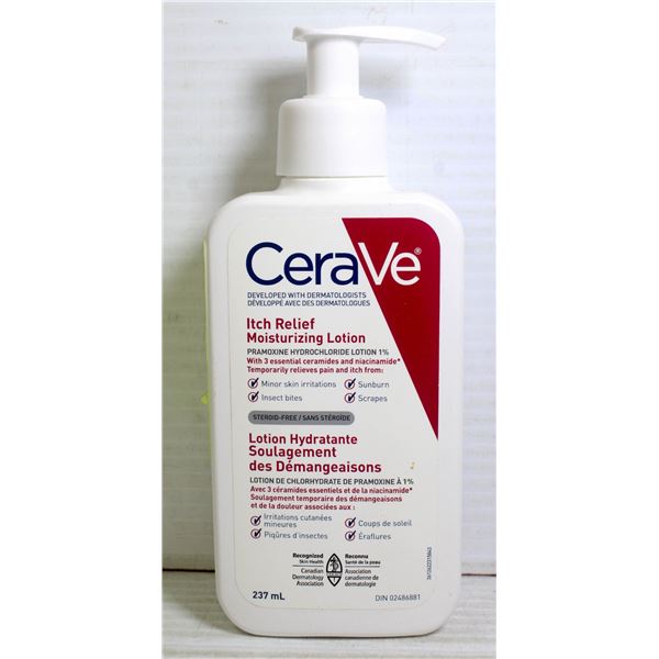 CERA VE ITCH RELEIF MOISTURIZING LOTION 237ML EA.