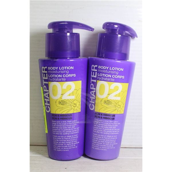 2PK CHAPTER 02 MOISTURIZING BODY LOTION ACAI &