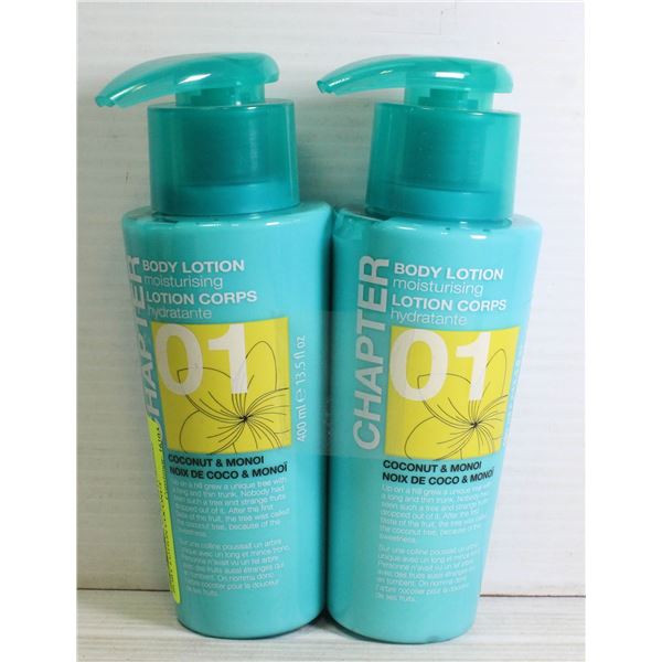 2PK CHAPTER 01 MOISTURIZING BOBY LOTION COCONUT