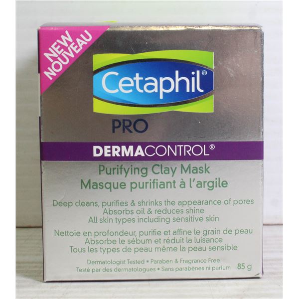 BOX OF CETAPHIL PRO DERMA CONTROL PURIFYING