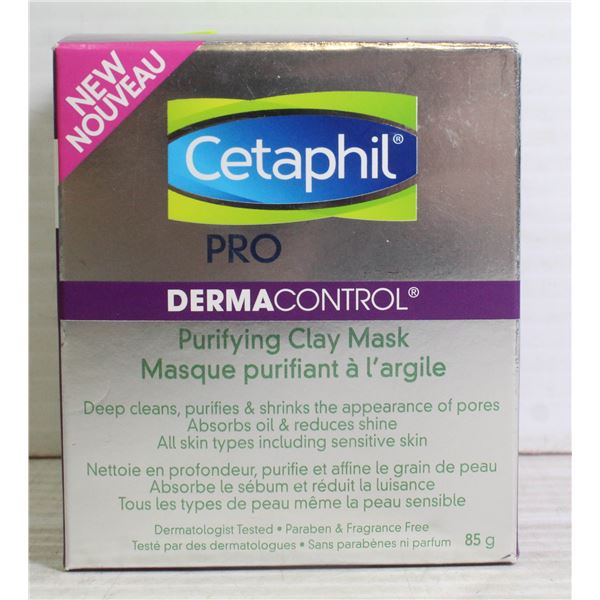 BOX OF CETAPHIL PRO DERMA CONTROL PURIFYING